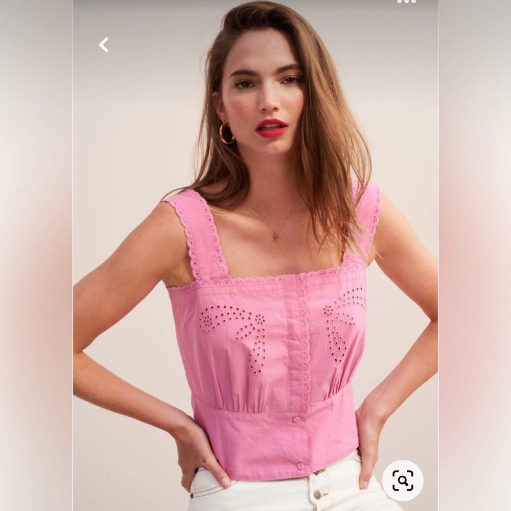 Rouje Pink Tank Top